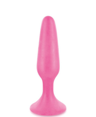 Plug anal ventouse rose court base large 